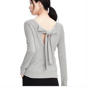 Banana Republic Todd & Duncan Cashmere Bow Back Sweater